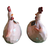 Adorable vintage chickens