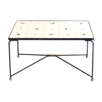 Table céramique années 50