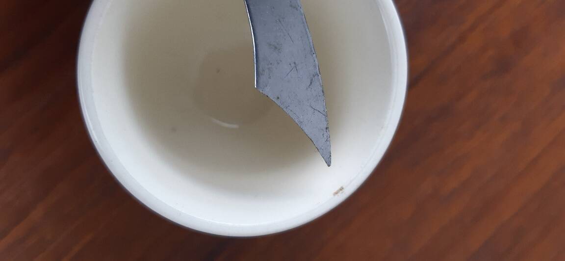 5 tasses à café, Vieux salins modèle Chevreuse