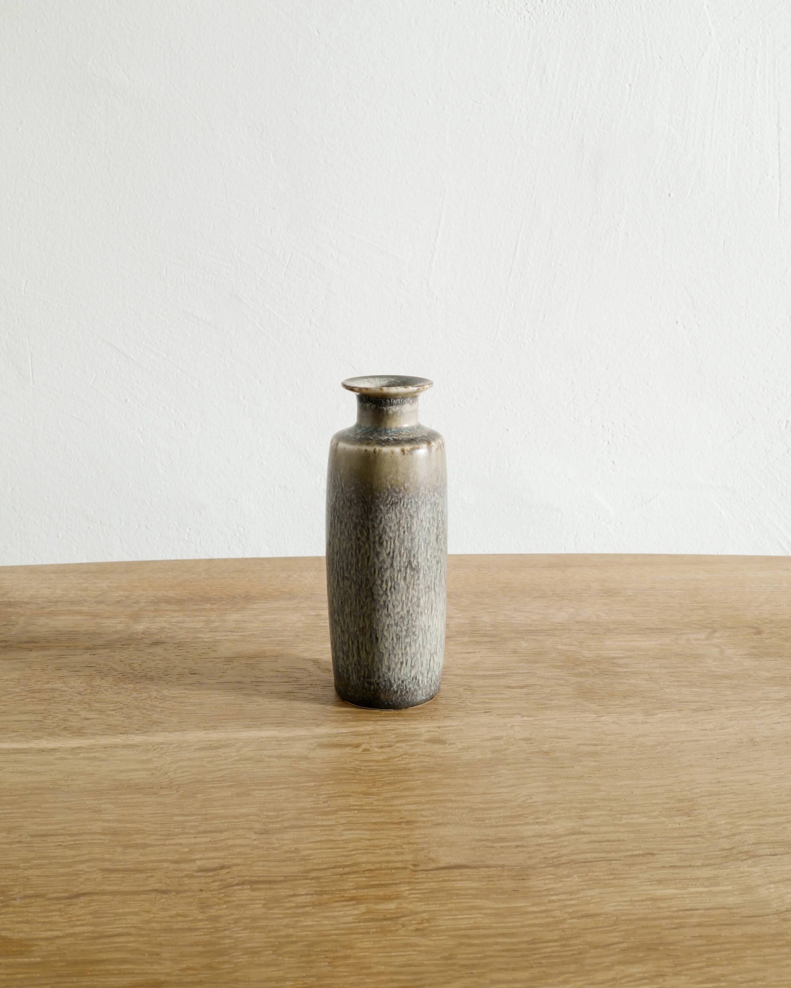 Vintage Swedish Mid Century Ceramic Vase by Carl-Harry Stålhane, 1950s