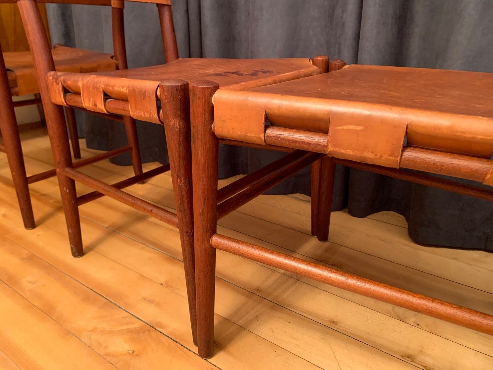 Chaises danoises, années 1960, ensemble de 4