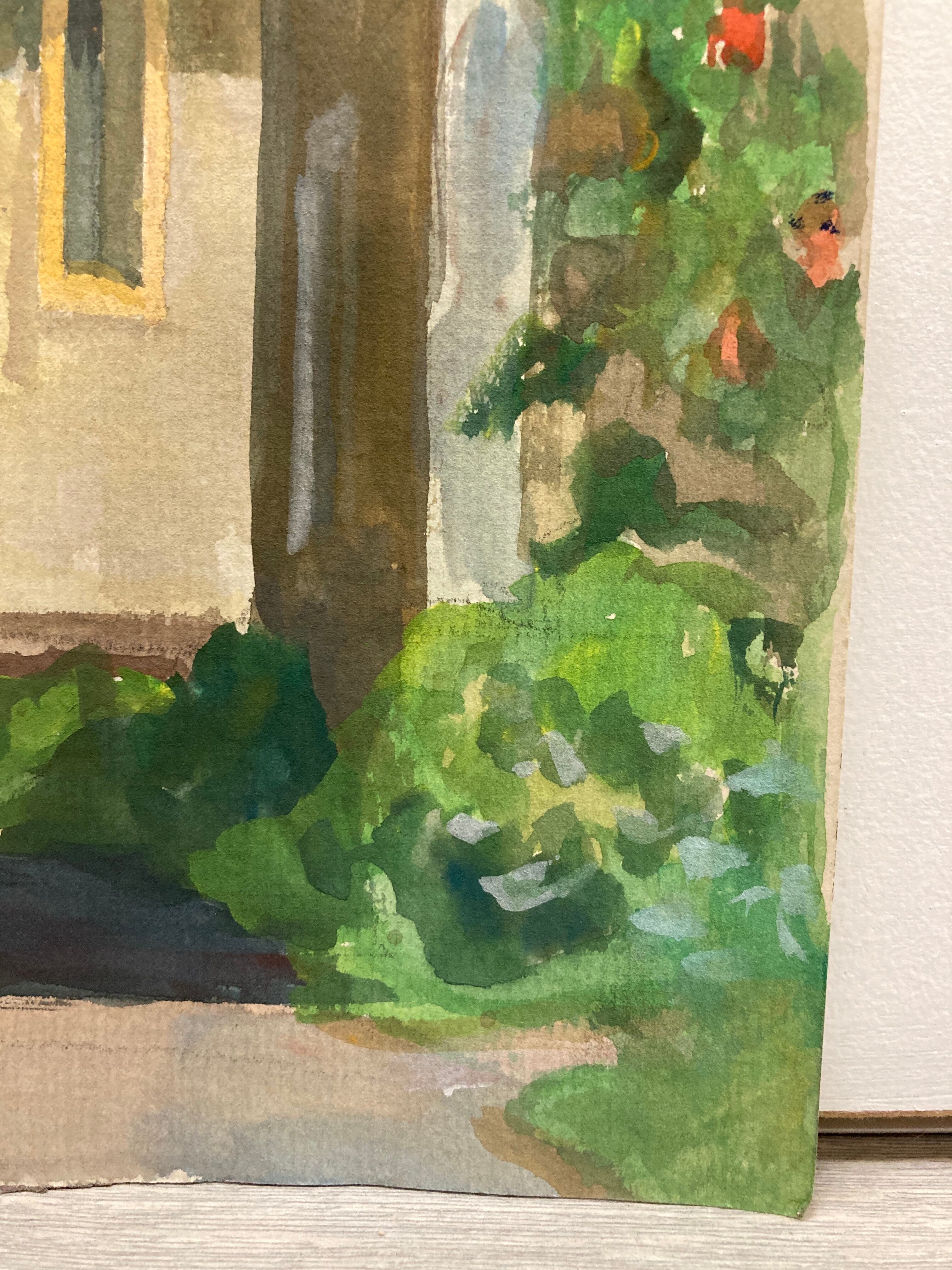 Vintage watercolor