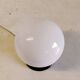 Ceiling light or Art Deco wall sconce with white opaline globe - early 20th century