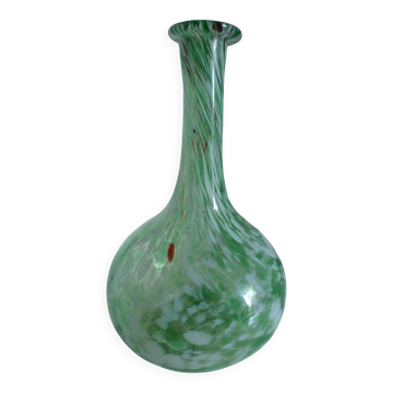 Green vase