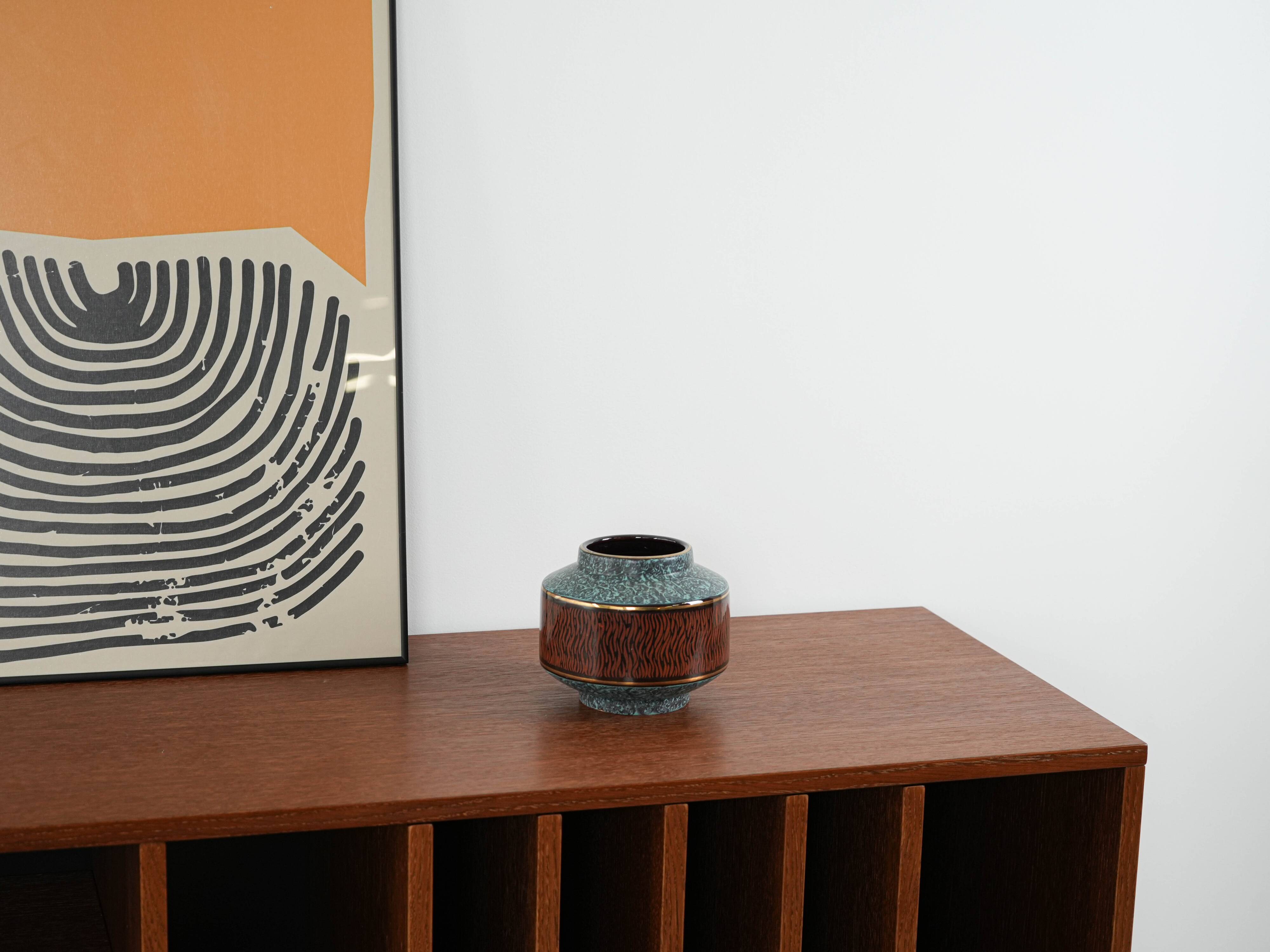 Vase en céramique, design allemand, années 1960, fabriqué en Allemagne de l'Ouest