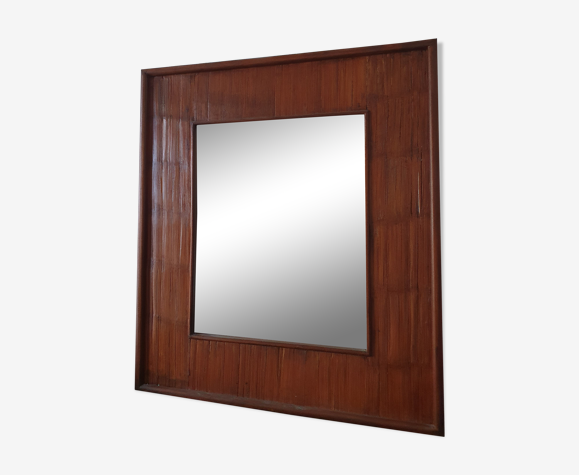 Miroir cadre en bois 70x80cm | Selency