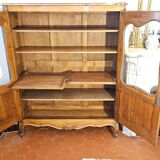 Louis XV Provencal library/showcase