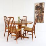 Johs. Kristoffersen & Son ronde eettafel 'Bjerget'  deens design