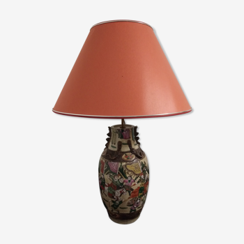 Lampe en céramique chinoise