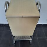 Bedside table in vintage formica typical of the 60s