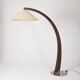 Natuzzi Salotti wooden floor lamp
