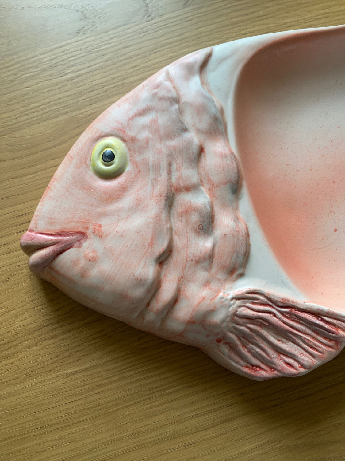 Ceramic fish dish