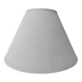linen-colored fabric lampshade, 25cm