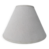 abat jour en tissu couleur lin 25cm