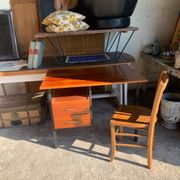 Bureau vintage moderniste années 70
