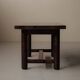 Modernist solid pine table, 1960s