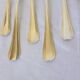 6 Christofle art deco style silver plated forks