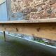 Incredible 400 cm farm table in fir 1900 brasserie natural raw wood