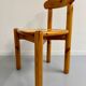 Lot de 6 chaises en pin massif design scandinave Reiner Daumiller