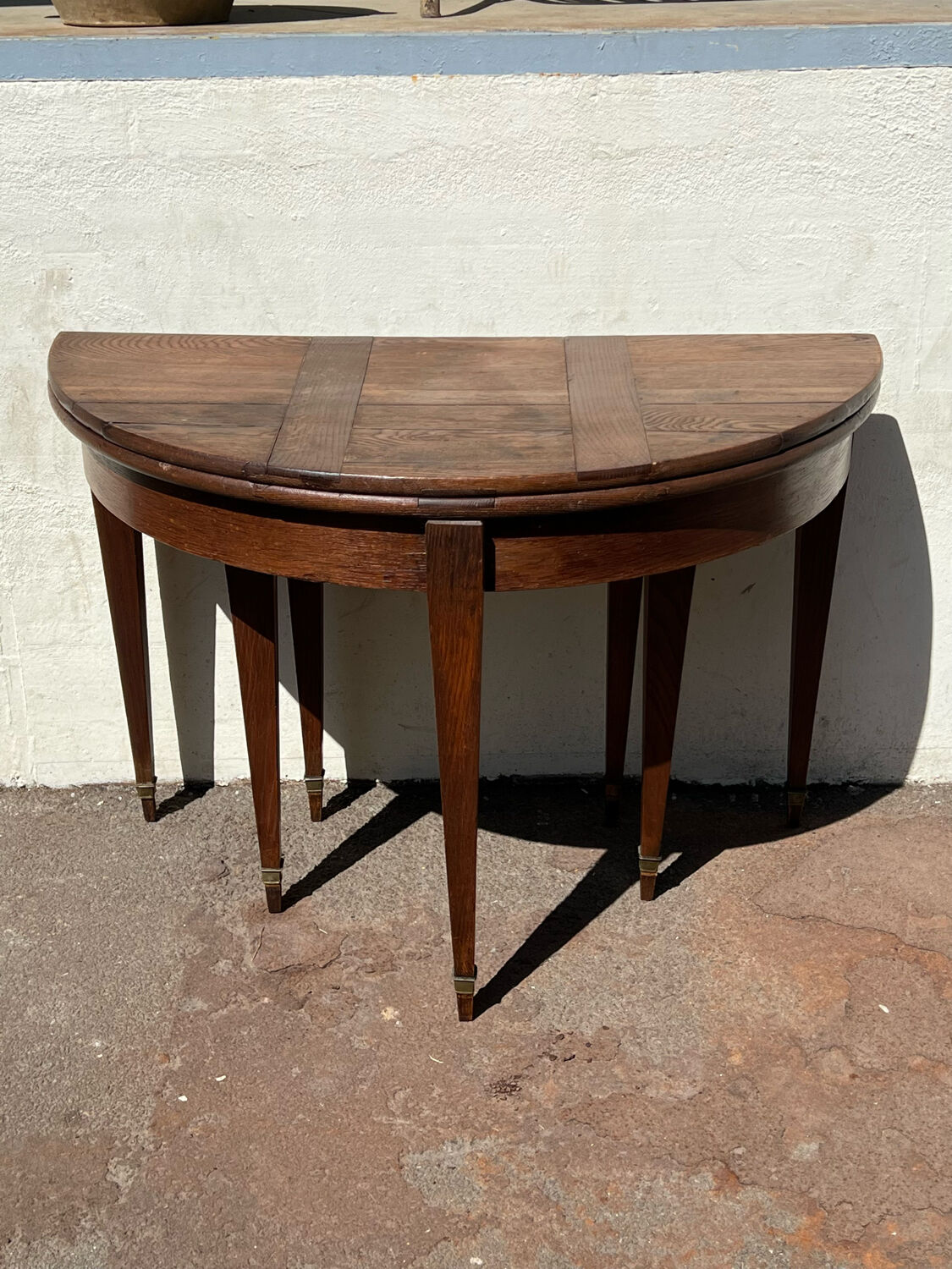 Table demi lune