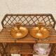 Bamboo wall cabinet