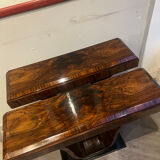 Art Deco pair of consoles