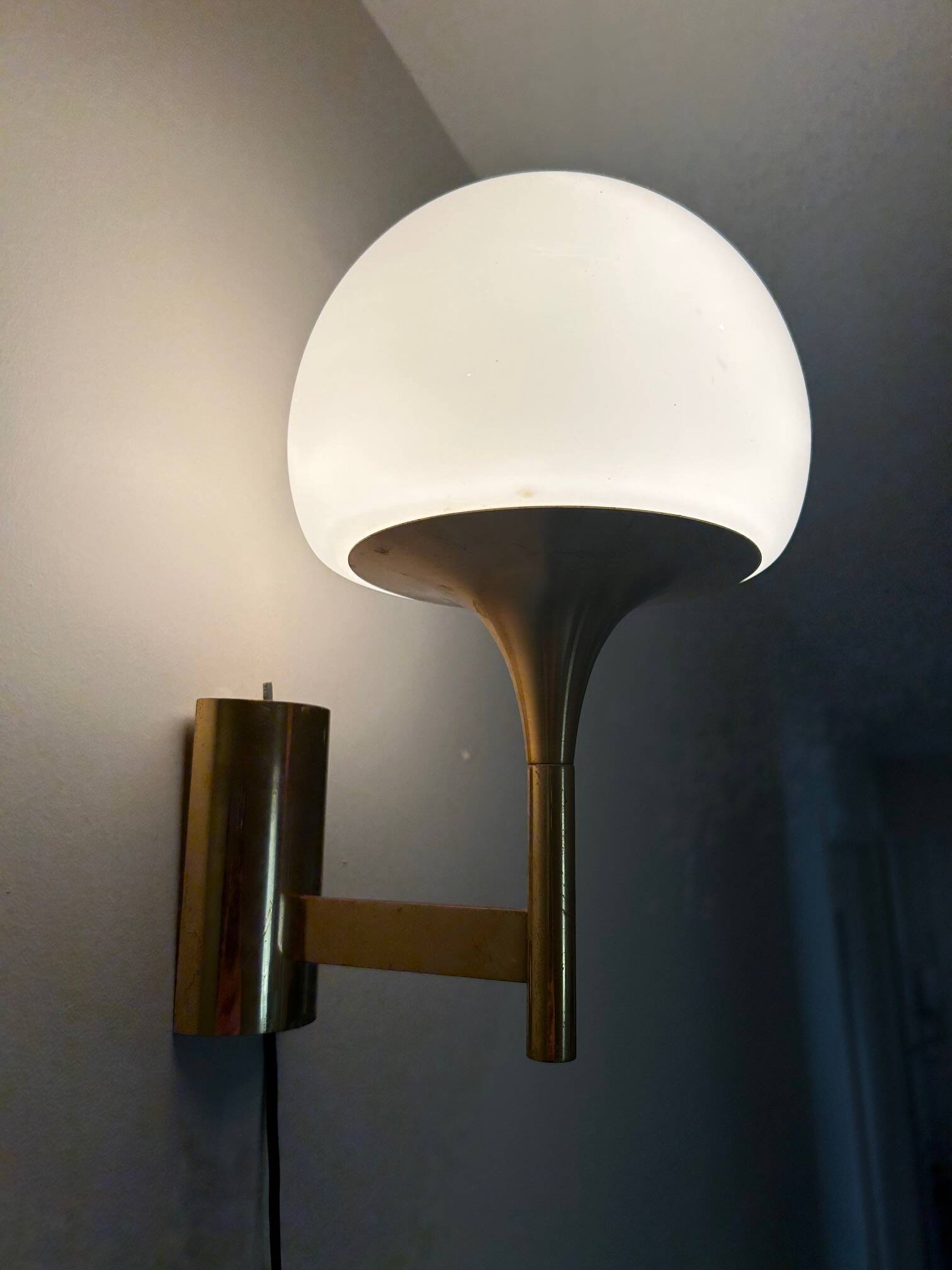 Brass wall lamp Sciolari