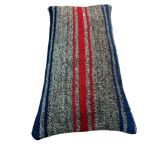 Vintage turkish kilim cushion cover , 30 x 60 cm
