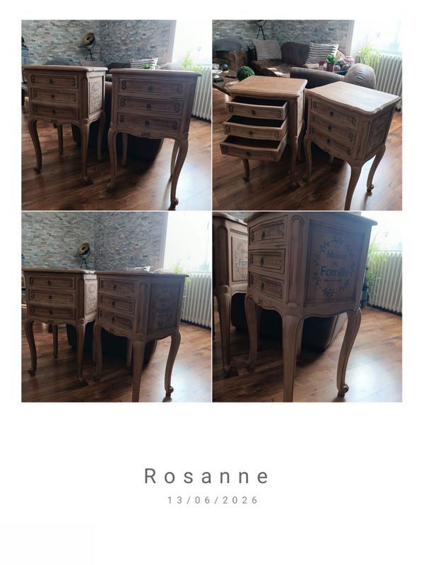 Tables de chevet "Rosanne"