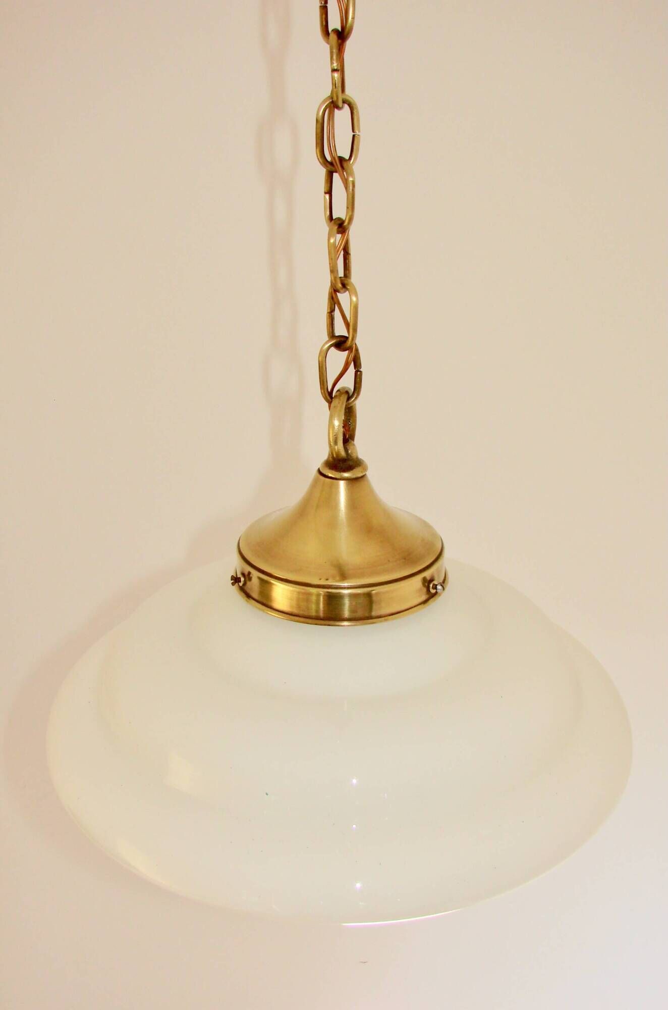 Modern Mid-Century pendant light, 1940s