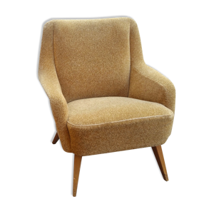 Fauteuil club danois accoudoir