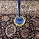 Italian Pr. Gilt Floor Lamp with Ropes