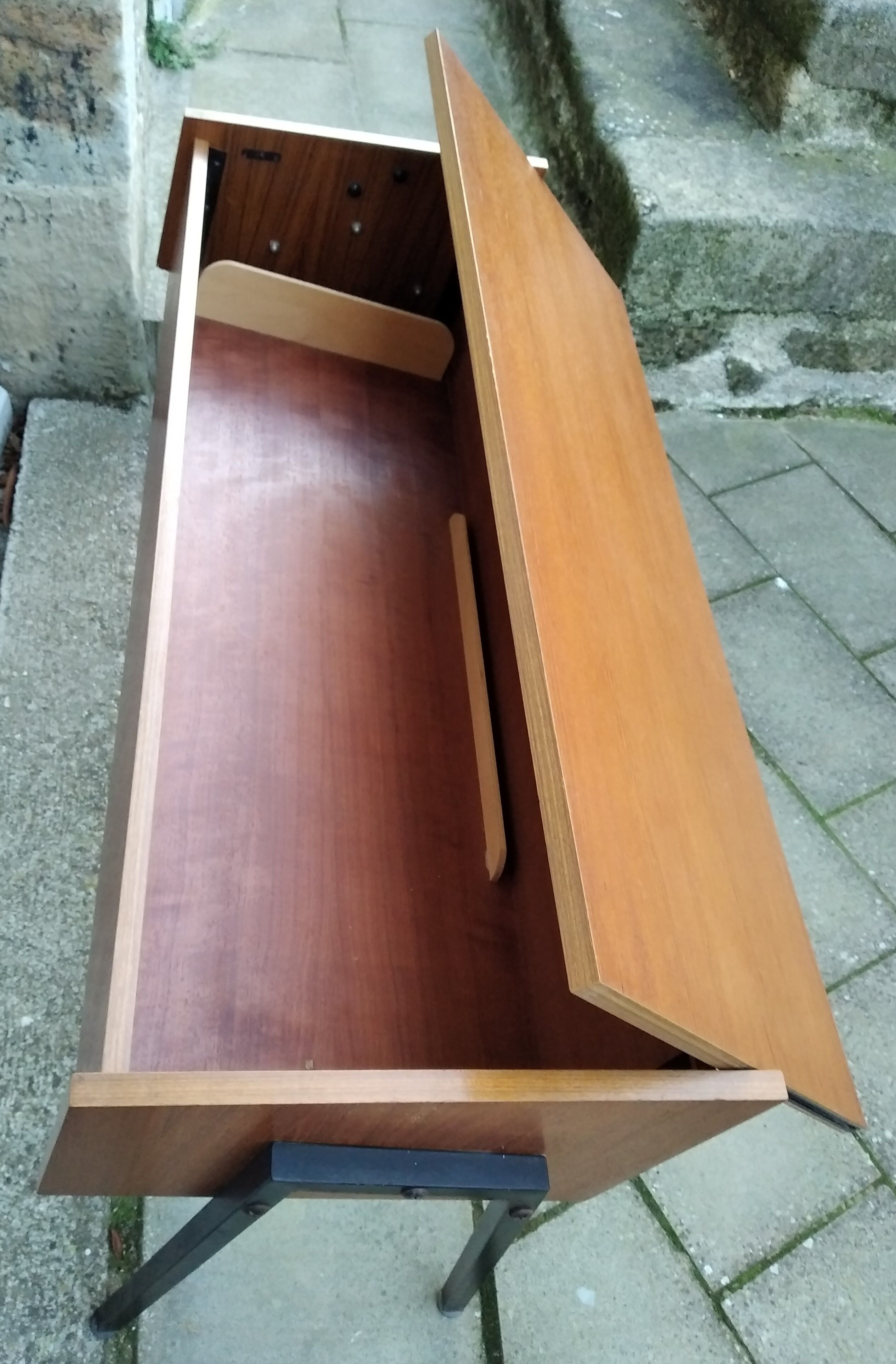 Scandinavian vintage console 1950