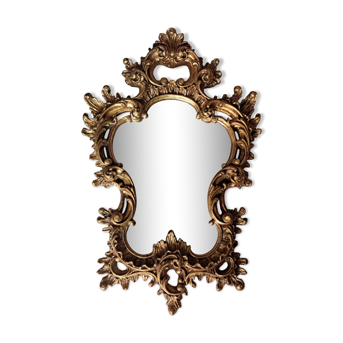 Classic gilded mirror