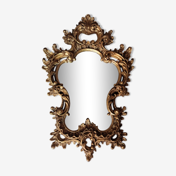 Classic gilded mirror