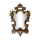 Miroir classique doré