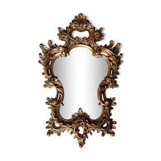 Miroir classique doré