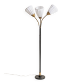 Swedish three-light floor lamp, 1950s