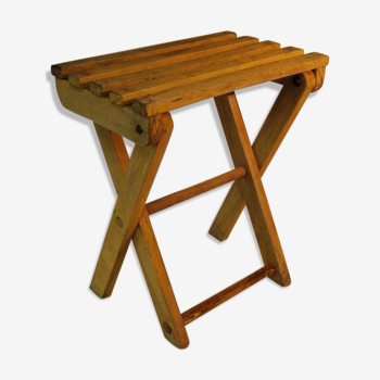 Mini stool - scale - wood - ideal flowers