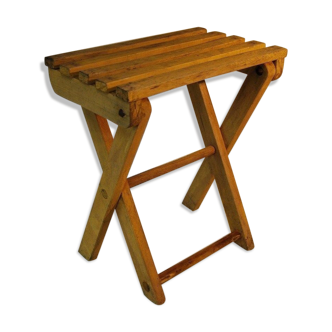 Mini stool - scale - wood - ideal flowers