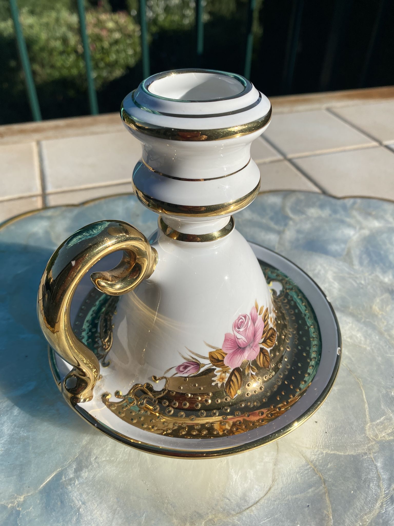 Bougeoir Spyropoulos or fin vintage