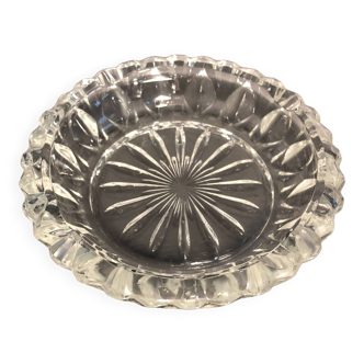 Cut glass ashtray