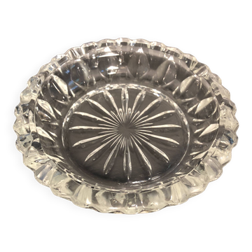 Cut glass ashtray