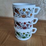 3 vintage cups