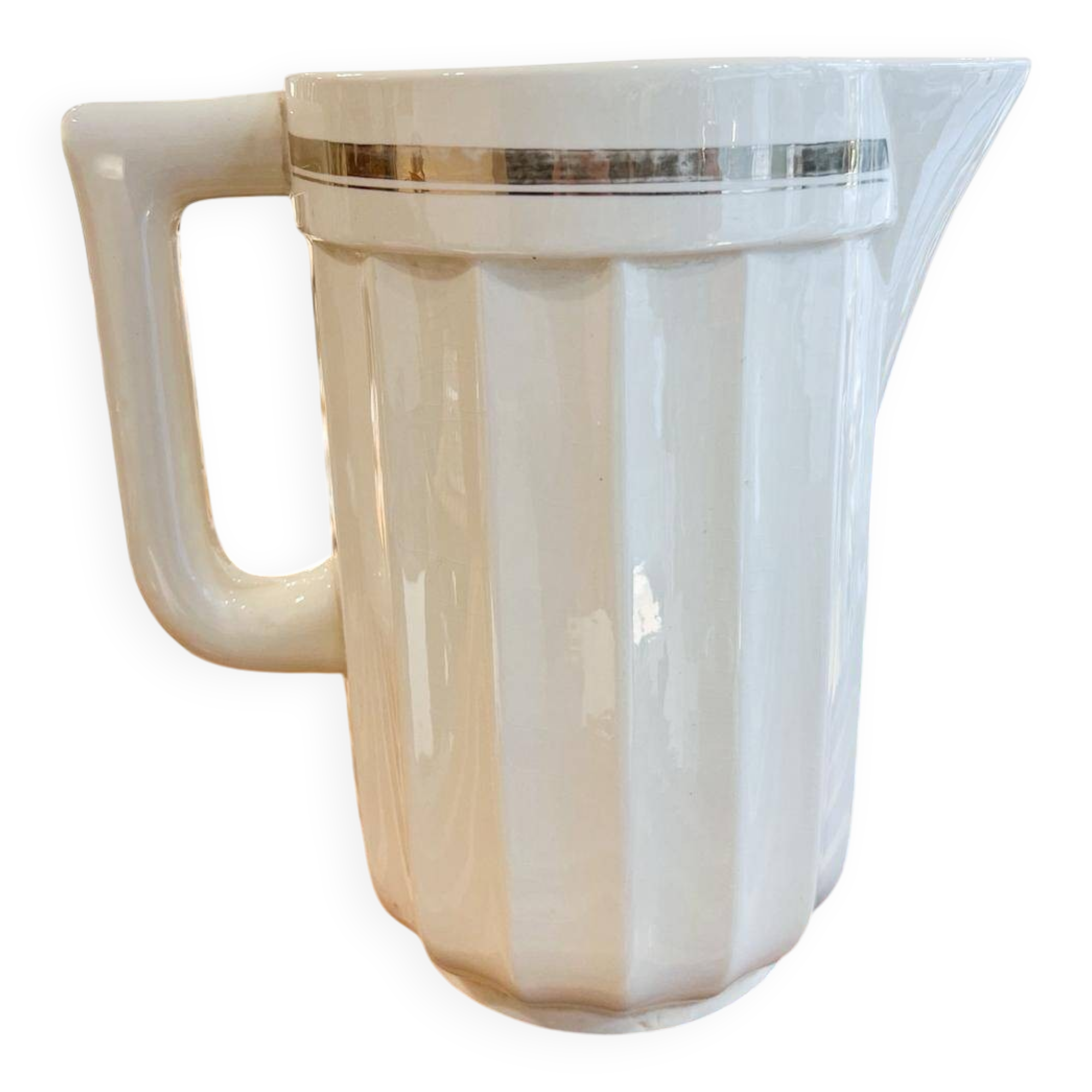 Old Sarreguemines pottery