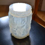 3 opalescent glass jars 60's geoffrey baxter