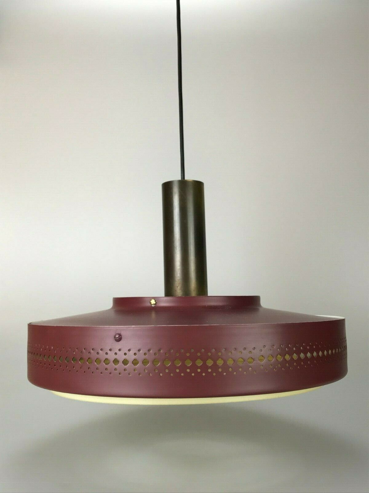 60s 70s lamp light Fog & Morup sheet metal Space Age Danish Denmark design