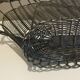 Metal wine bottle basket