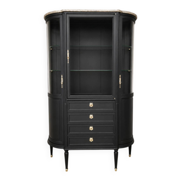 Vitrine vintage relookée