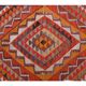 1970s Vintage Turkish Hand-Knotted Wool Cotton Red Runner Rug 90x290